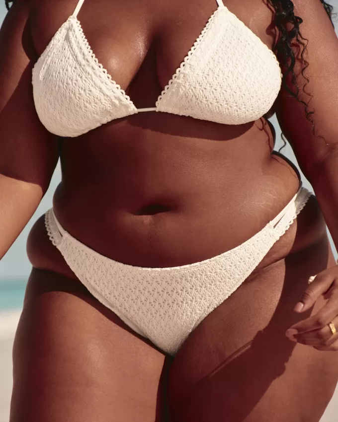 Crochet-Style Cheeky Bikini Bottom,Crochet-Style Cheeky Bikini Bottom Crochet-Style Cheeky Bikini Bottom,Crochet-Style Cheeky Bikini Bottom