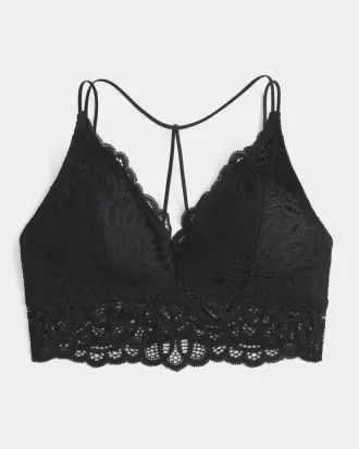Crochet-Style Lace Bralette,Crochet-Style Lace Bralette
