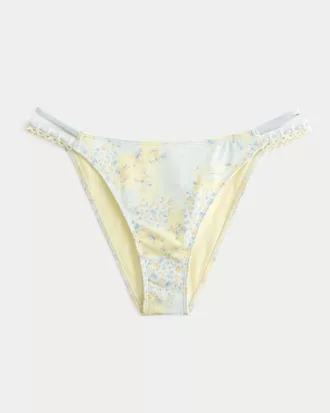 Crochet-Style Mixed High-Leg Cheeky Bikini Bottom,Crochet-Style Mixed High-Leg Cheeky Bikini Bottom Crochet-Style Mixed High-Leg Cheeky Bikini Bottom,Crochet-Style Mixed High-Leg Cheeky Bikini Bottom