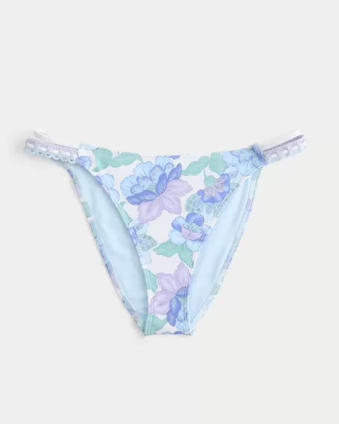 Crochet-Style Mixed High-Leg Cheeky Bikini Bottom,Crochet-Style Mixed High-Leg Cheeky Bikini Bottom Crochet-Style Mixed High-Leg Cheeky Bikini Bottom,Crochet-Style Mixed High-Leg Cheeky Bikini Bottom