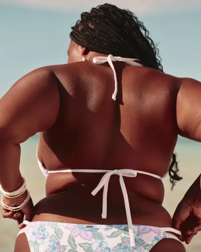 Crochet-Style Mixed Triangle Bikini Top,Crochet-Style Mixed Triangle Bikini Top Crochet-Style Mixed Triangle Bikini Top,Crochet-Style Mixed Triangle Bikini Top