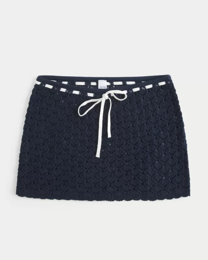 Crochet-Style Pull-On Cover Up Skirt,Crochet-Style Pull-On Cover Up Skirt Crochet-Style Pull-On Cover Up Skirt,Crochet-Style Pull-On Cover Up Skirt