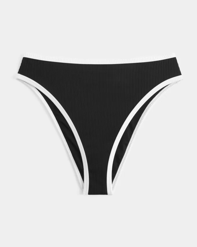 Curvy High-Leg High-Waist Ribbed Cheeky Bikini Bottom,Curvy High-Leg High-Waist Ribbed Cheeky Bikini Bottom Curvy High-Leg High-Waist Ribbed Cheeky Bikini Bottom,Curvy High-Leg High-Waist Ribbed Cheeky Bikini Bottom