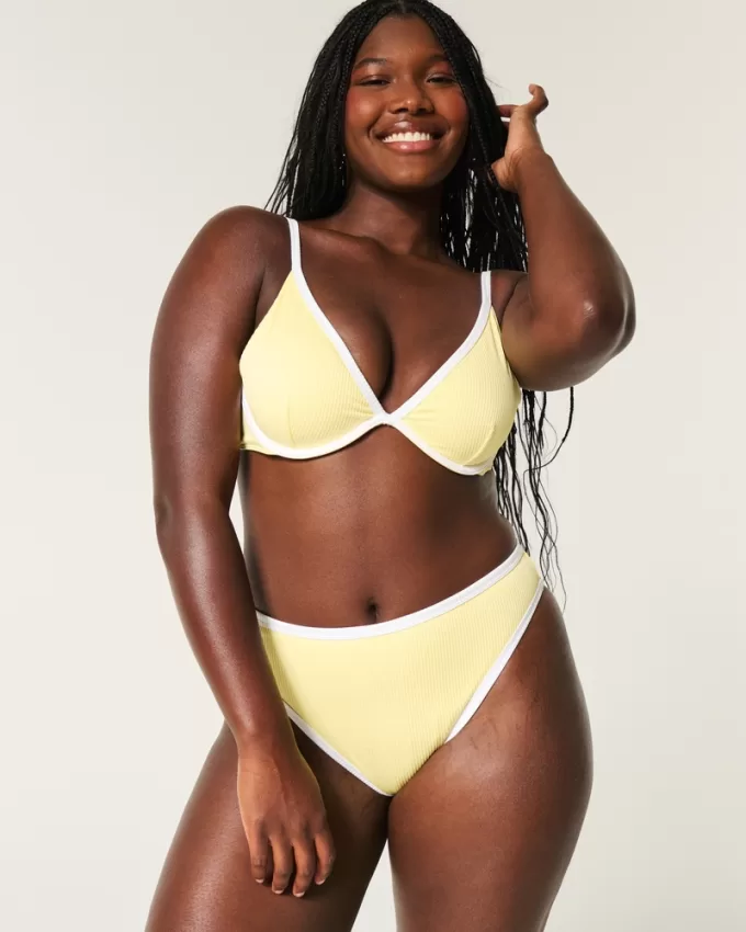 Curvy High-Leg High-Waist Ribbed Cheeky Bikini Bottom,Curvy High-Leg High-Waist Ribbed Cheeky Bikini Bottom Curvy High-Leg High-Waist Ribbed Cheeky Bikini Bottom,Curvy High-Leg High-Waist Ribbed Cheeky Bikini Bottom