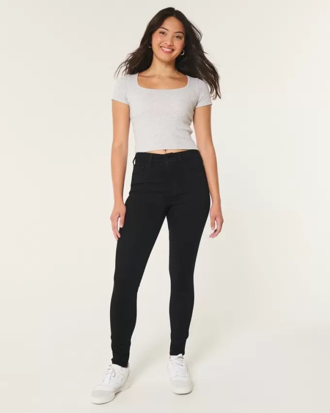 Curvy High-Rise Black Super Skinny Jeans,Curvy High-Rise Black Super Skinny Jeans Curvy High-Rise Black Super Skinny Jeans,Curvy High-Rise Black Super Skinny Jeans