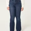 Curvy High-Rise Dark Wash Flare Jeans,Curvy High-Rise Dark Wash Flare Jeans Curvy High-Rise Dark Wash Flare Jeans,Curvy High-Rise Dark Wash Flare Jeans