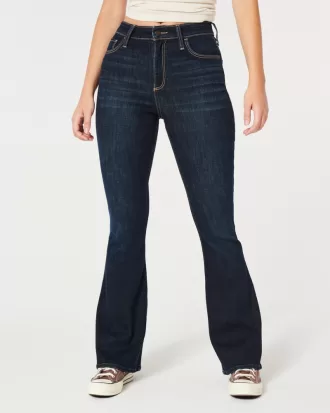 Curvy High-Rise Dark Wash Flare Jeans,Curvy High-Rise Dark Wash Flare Jeans Curvy High-Rise Dark Wash Flare Jeans,Curvy High-Rise Dark Wash Flare Jeans