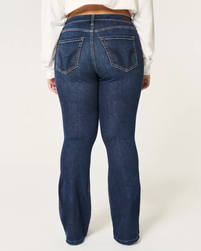 Curvy High-Rise Dark Wash Flare Jeans,Curvy High-Rise Dark Wash Flare Jeans Curvy High-Rise Dark Wash Flare Jeans,Curvy High-Rise Dark Wash Flare Jeans