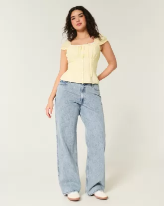 Curvy High-Rise Medium Wash Baggy Jeans,Curvy High-Rise Medium Wash Baggy Jeans Curvy High-Rise Medium Wash Baggy Jeans,Curvy High-Rise Medium Wash Baggy Jeans