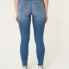 Curvy High-Rise Medium Wash Super Skinny Jeans,Curvy High-Rise Medium Wash Super Skinny Jeans