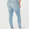 Curvy High-Rise Medium Wash Super Skinny Jeans,Curvy High-Rise Medium Wash Super Skinny Jeans