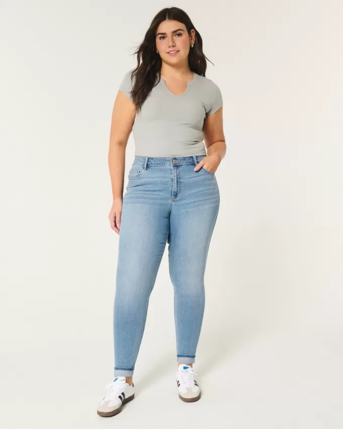 Curvy High-Rise Medium Wash Super Skinny Jeans,Curvy High-Rise Medium Wash Super Skinny Jeans Curvy High-Rise Medium Wash Super Skinny Jeans,Curvy High-Rise Medium Wash Super Skinny Jeans