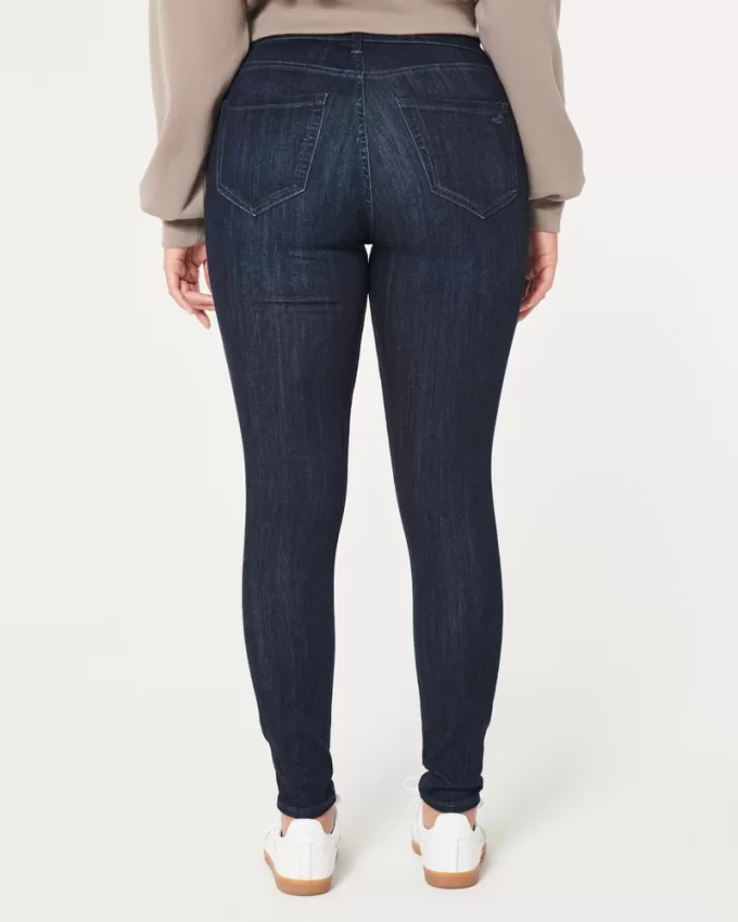 Curvy High-Rise Ripped Dark Wash Jean Leggings,Curvy High-Rise Ripped Dark Wash Jean Leggings Curvy High-Rise Ripped Dark Wash Jean Leggings,Curvy High-Rise Ripped Dark Wash Jean Leggings