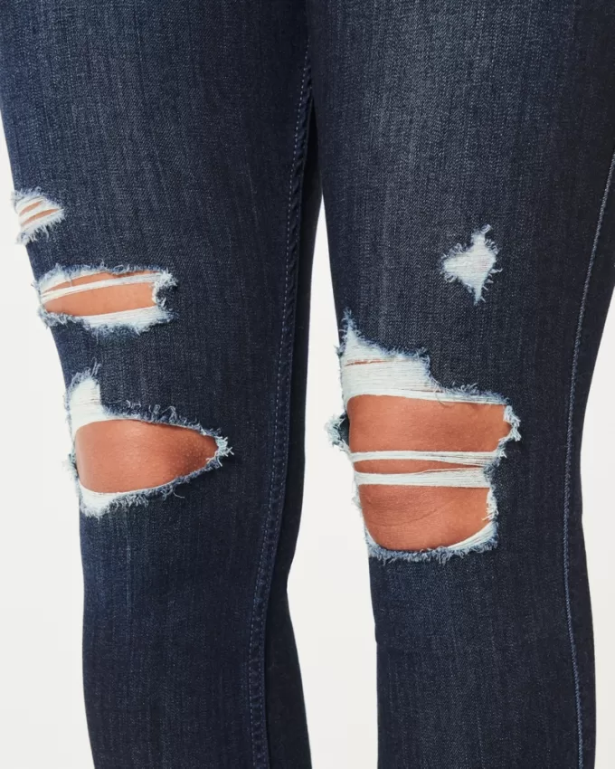 Curvy High-Rise Ripped Dark Wash Jean Leggings,Curvy High-Rise Ripped Dark Wash Jean Leggings Curvy High-Rise Ripped Dark Wash Jean Leggings,Curvy High-Rise Ripped Dark Wash Jean Leggings