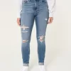 Curvy High-Rise Ripped Medium Wash Super Skinny Jeans,Curvy High-Rise Ripped Medium Wash Super Skinny Jeans Curvy High-Rise Ripped Medium Wash Super Skinny Jeans,Curvy High-Rise Ripped Medium Wash Super Skinny Jeans