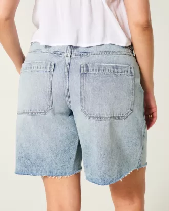 Curvy Low-Rise Light Wash Distressed Baggy Jort,Curvy Low-Rise Light Wash Distressed Baggy Jort Curvy Low-Rise Light Wash Distressed Baggy Jort,Curvy Low-Rise Light Wash Distressed Baggy Jort