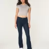 Curvy Mid-Rise Dark Wash Boot Jeans,Curvy Mid-Rise Dark Wash Boot Jeans