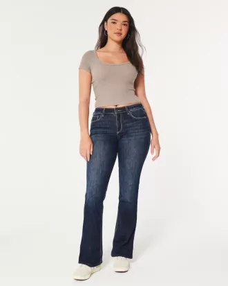 Curvy Mid-Rise Dark Wash Boot Jeans,Curvy Mid-Rise Dark Wash Boot Jeans Curvy Mid-Rise Dark Wash Boot Jeans,Curvy Mid-Rise Dark Wash Boot Jeans