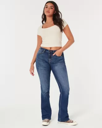 Curvy Mid-Rise Medium Wash Boot Jeans,Curvy Mid-Rise Medium Wash Boot Jeans Curvy Mid-Rise Medium Wash Boot Jeans,Curvy Mid-Rise Medium Wash Boot Jeans