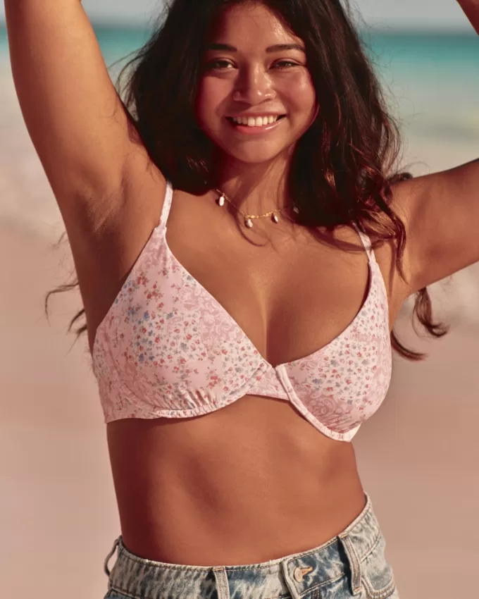 Curvy Plunge Underwire Bikini Top,Curvy Plunge Underwire Bikini Top