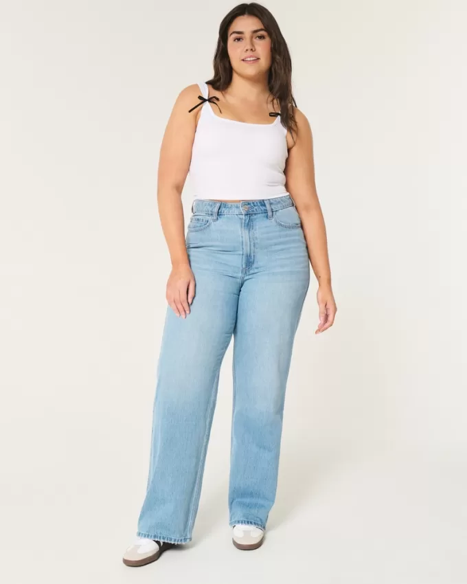 Curvy Ultra High-Rise Medium Wash Baggy Jeans,Curvy Ultra High-Rise Medium Wash Baggy Jeans Curvy Ultra High-Rise Medium Wash Baggy Jeans,Curvy Ultra High-Rise Medium Wash Baggy Jeans