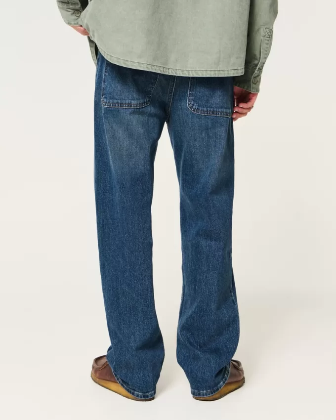 Dark Wash Baggy Jeans,Dark Wash Baggy Jeans Dark Wash Baggy Jeans,Dark Wash Baggy Jeans