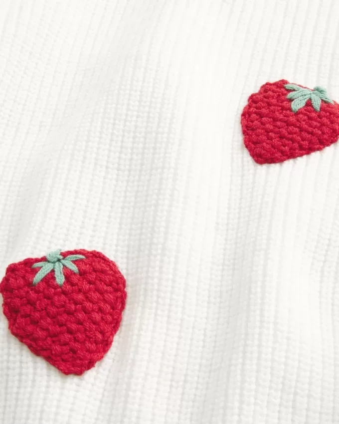 Easy Berry Graphic Off-the-Shoulder Sweater,Easy Berry Graphic Off-the-Shoulder Sweater Easy Berry Graphic Off-the-Shoulder Sweater,Easy Berry Graphic Off-the-Shoulder Sweater