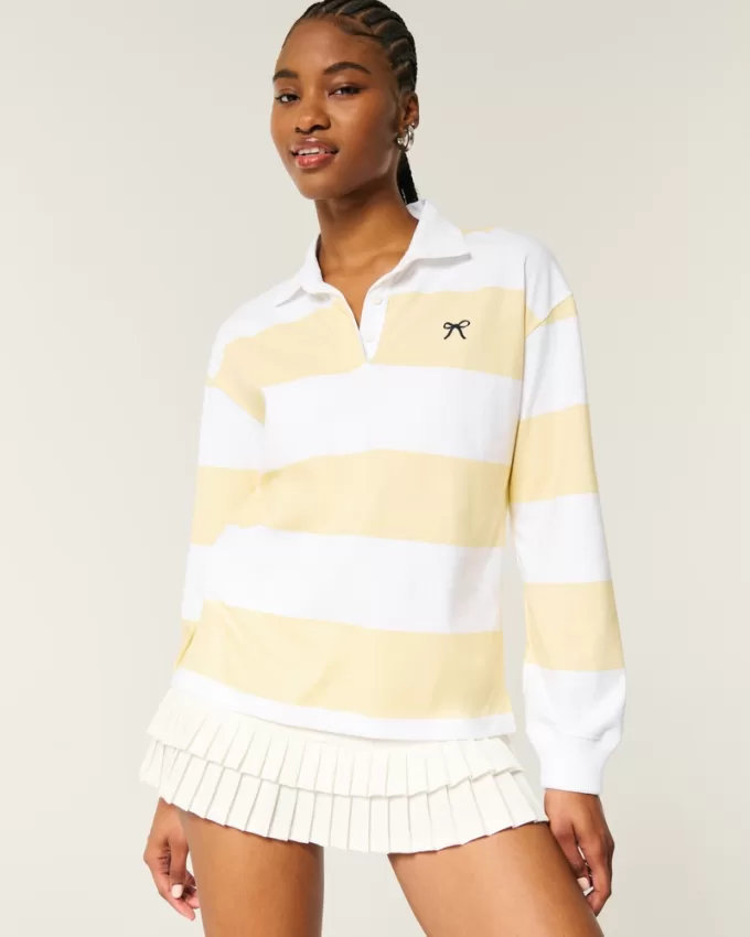 Easy Bow Graphic Rugby Polo,Easy Bow Graphic Rugby Polo Easy Bow Graphic Rugby Polo,Easy Bow Graphic Rugby Polo