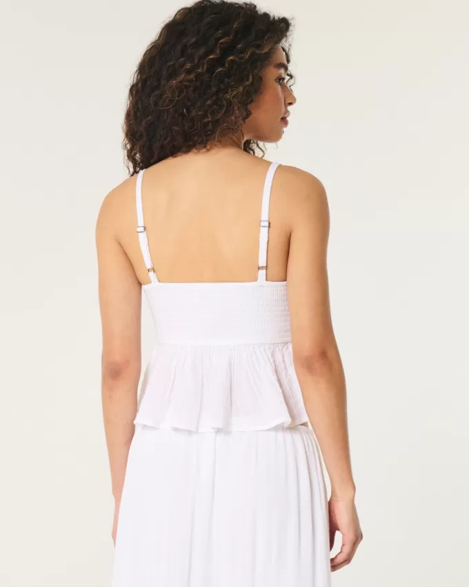 Easy Crochet-Style Babydoll Top,Easy Crochet-Style Babydoll Top Easy Crochet-Style Babydoll Top,Easy Crochet-Style Babydoll Top