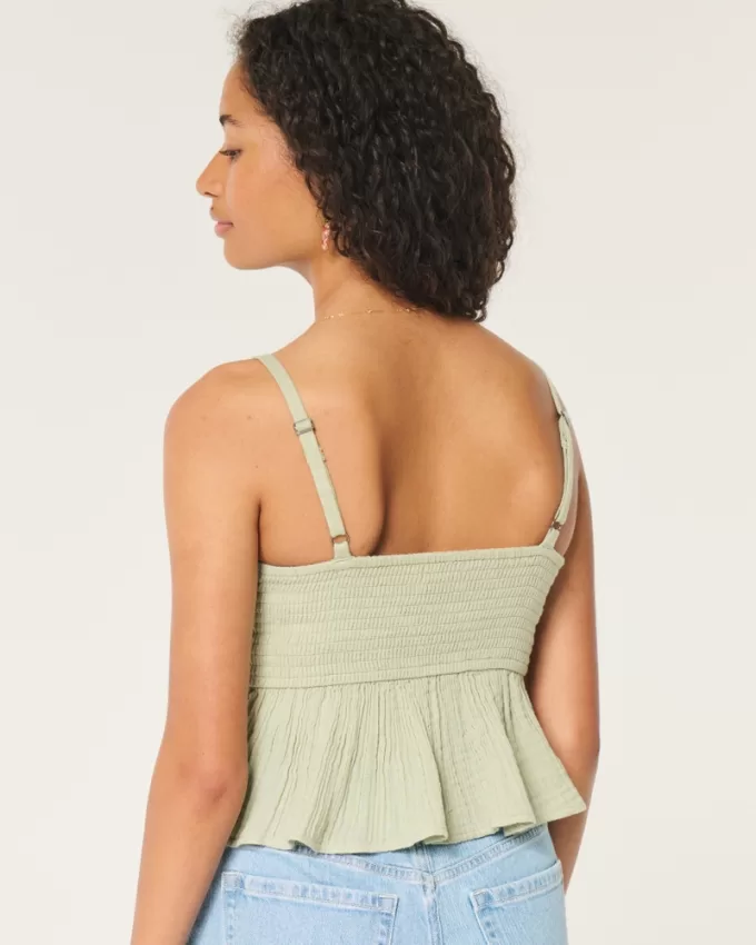 Easy Crochet-Style Babydoll Top,Easy Crochet-Style Babydoll Top Easy Crochet-Style Babydoll Top,Easy Crochet-Style Babydoll Top