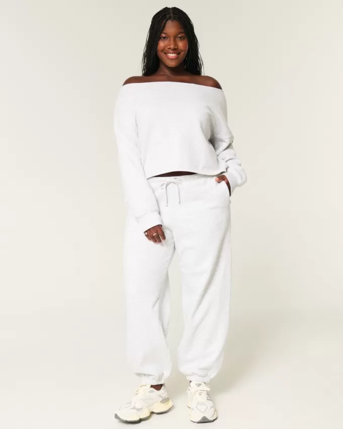 Easy Double Off-the-Shoulder Sweatshirt,Easy Double Off-the-Shoulder Sweatshirt Easy Double Off-the-Shoulder Sweatshirt,Easy Double Off-the-Shoulder Sweatshirt