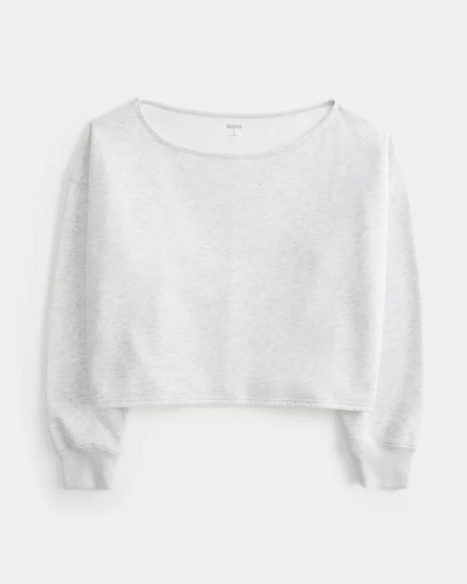 Easy Double Off-the-Shoulder Sweatshirt,Easy Double Off-the-Shoulder Sweatshirt Easy Double Off-the-Shoulder Sweatshirt,Easy Double Off-the-Shoulder Sweatshirt