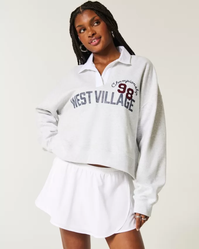 Easy Fleece West Village Graphic Rugby Polo,Easy Fleece West Village Graphic Rugby Polo Easy Fleece West Village Graphic Rugby Polo,Easy Fleece West Village Graphic Rugby Polo