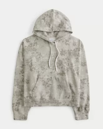 Easy Floral Pattern Hoodie,Easy Floral Pattern Hoodie