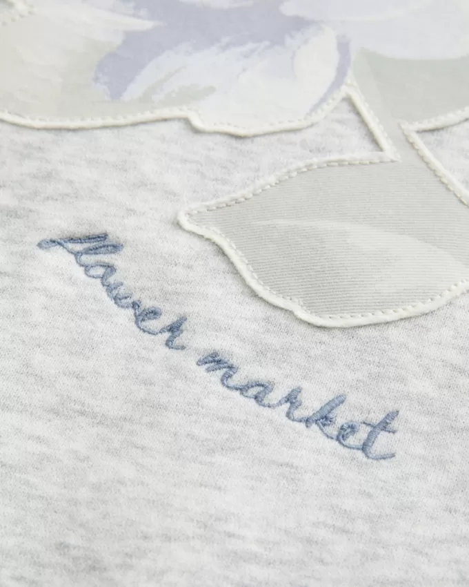 Easy Flower Graphic Crew Sweatshirt,Easy Flower Graphic Crew Sweatshirt Easy Flower Graphic Crew Sweatshirt,Easy Flower Graphic Crew Sweatshirt