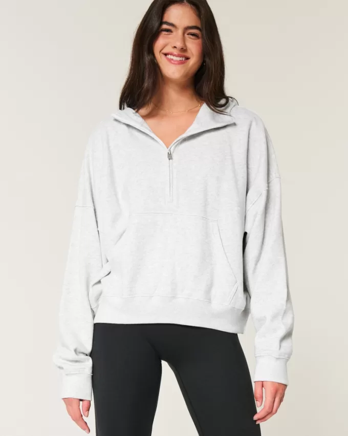Easy Half-Zip Hoodie,Easy Half-Zip Hoodie Easy Half-Zip Hoodie,Easy Half-Zip Hoodie