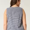 Easy Linen-Blend Tie-Front Vest,Easy Linen-Blend Tie-Front Vest