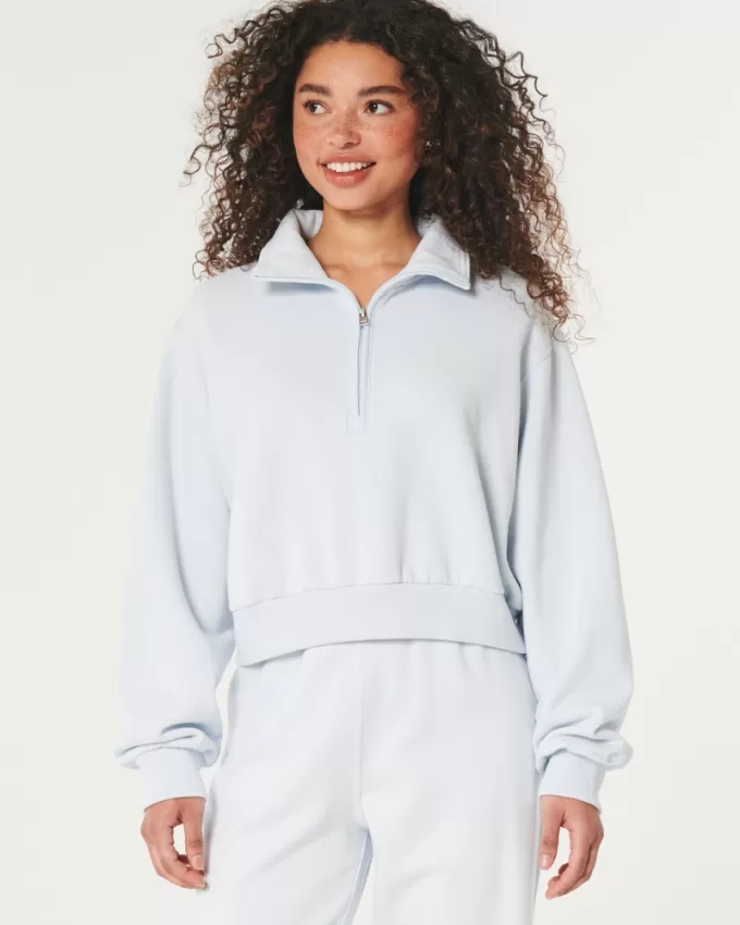 Easy Mini Half-Zip Sweatshirt,Easy Mini Half-Zip Sweatshirt Easy Mini Half-Zip Sweatshirt,Easy Mini Half-Zip Sweatshirt
