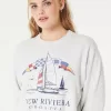 Easy New Riviera Croatia Graphic Crew Sweatshirt,Easy New Riviera Croatia Graphic Crew Sweatshirt Easy New Riviera Croatia Graphic Crew Sweatshirt,Easy New Riviera Croatia Graphic Crew Sweatshirt