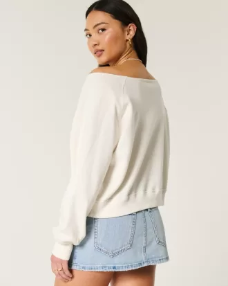 Easy Off-the-Shoulder Lemon Graphic Crew Sweatshirt,Easy Off-the-Shoulder Lemon Graphic Crew Sweatshirt Easy Off-the-Shoulder Lemon Graphic Crew Sweatshirt,Easy Off-the-Shoulder Lemon Graphic Crew Sweatshirt