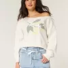 Easy Off-the-Shoulder Lemon Graphic Crew Sweatshirt,Easy Off-the-Shoulder Lemon Graphic Crew Sweatshirt Easy Off-the-Shoulder Lemon Graphic Crew Sweatshirt,Easy Off-the-Shoulder Lemon Graphic Crew Sweatshirt