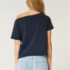 Easy Off-the-Shoulder Los Angeles Graphic Tee,Easy Off-the-Shoulder Los Angeles Graphic Tee Easy Off-the-Shoulder Los Angeles Graphic Tee,Easy Off-the-Shoulder Los Angeles Graphic Tee