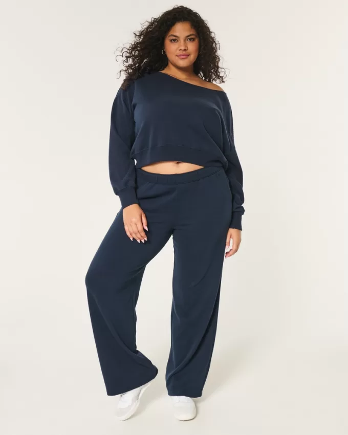 Easy Off-the-Shoulder Terry Sweatshirt,Easy Off-the-Shoulder Terry Sweatshirt Easy Off-the-Shoulder Terry Sweatshirt,Easy Off-the-Shoulder Terry Sweatshirt