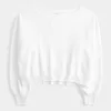 Easy Off-the-Shoulder Terry Sweatshirt,Easy Off-the-Shoulder Terry Sweatshirt