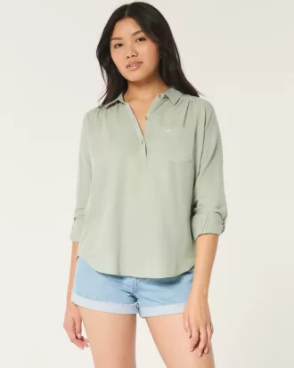 Easy Popover Shirt,Easy Popover Shirt
