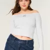 Easy Teddy Bear Graphic Off-the-Shoulder Top,Easy Teddy Bear Graphic Off-the-Shoulder Top Easy Teddy Bear Graphic Off-the-Shoulder Top,Easy Teddy Bear Graphic Off-the-Shoulder Top