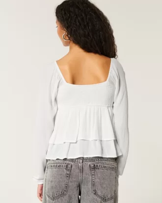 Easy Twist Bust Babydoll Top,Easy Twist Bust Babydoll Top Easy Twist Bust Babydoll Top,Easy Twist Bust Babydoll Top