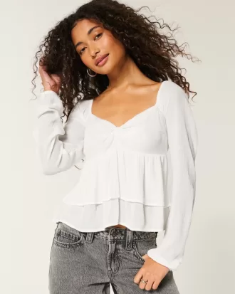 Easy Twist Bust Babydoll Top,Easy Twist Bust Babydoll Top Easy Twist Bust Babydoll Top,Easy Twist Bust Babydoll Top