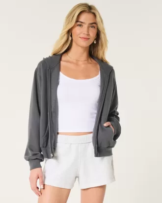 Easy Zip-Up Hoodie,Easy Zip-Up Hoodie