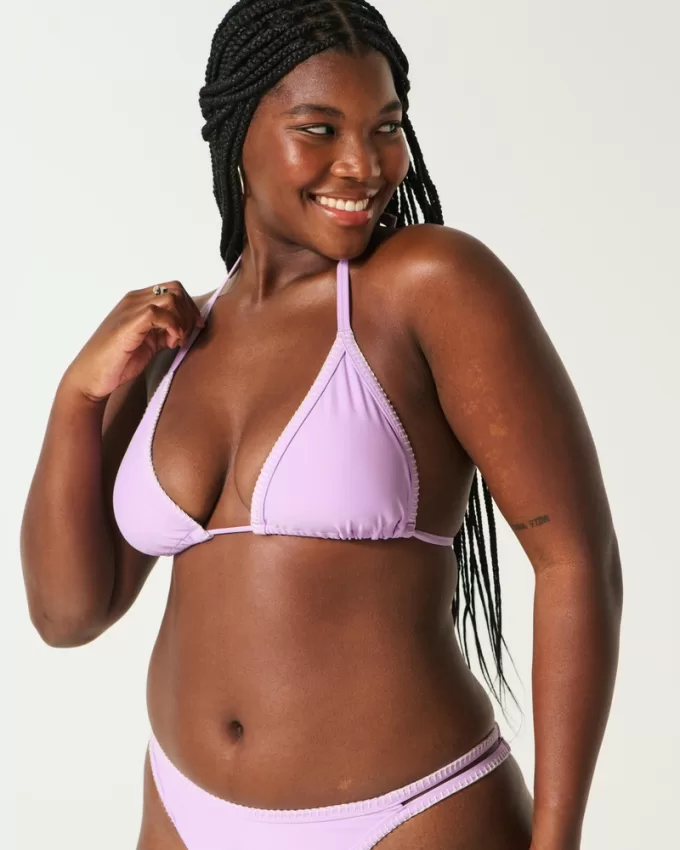 Embroidered Stitch Triangle Bikini Top,Embroidered Stitch Triangle Bikini Top Embroidered Stitch Triangle Bikini Top,Embroidered Stitch Triangle Bikini Top